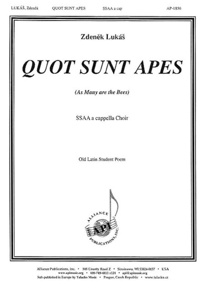 Quot Sunt Apes