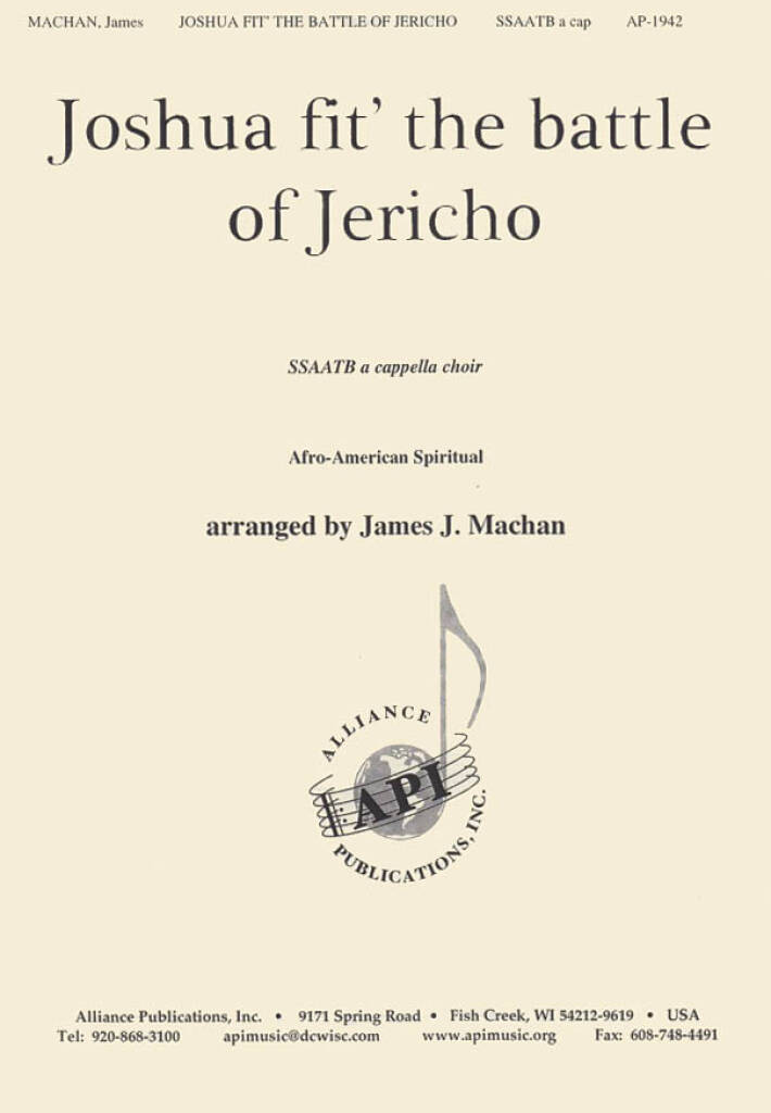 Joshua Fit the Battle of Jericho