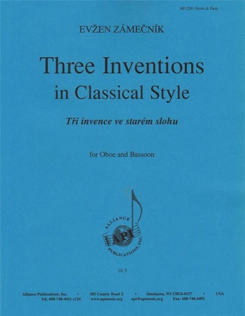 Three Inventions in Classical Style