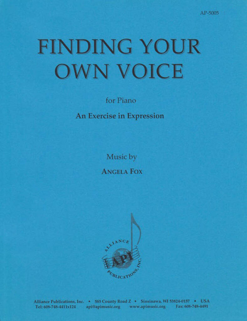 Finding Your Voice