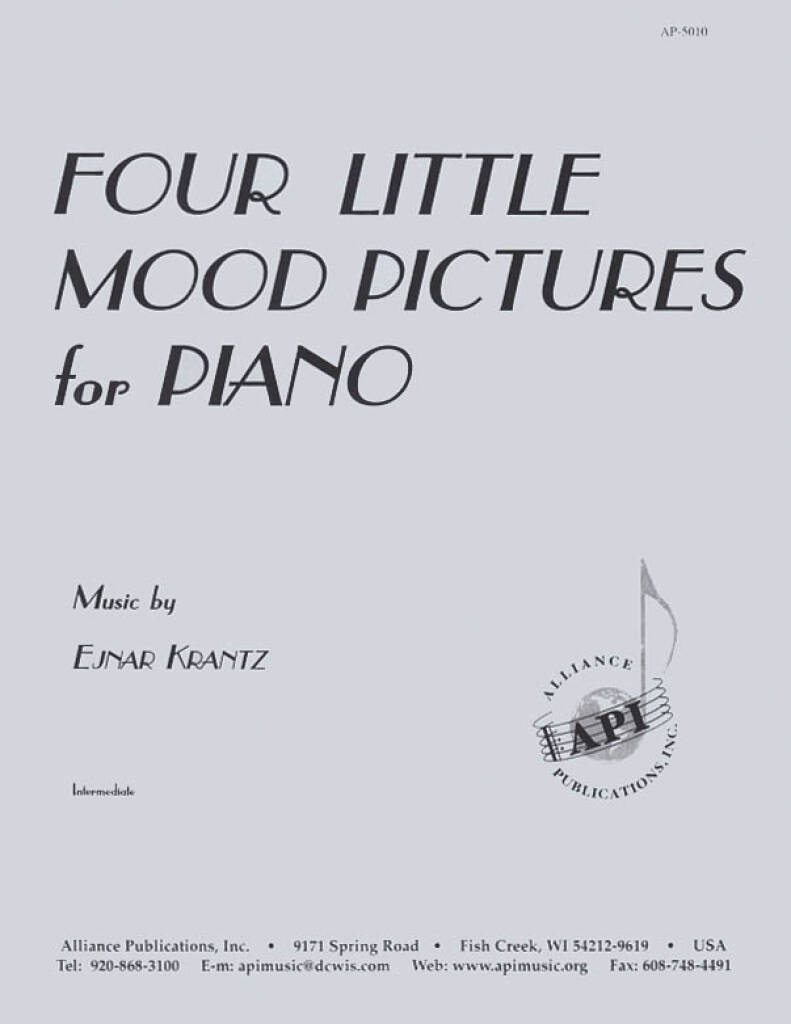 Four Little Mood Pictures for Piano