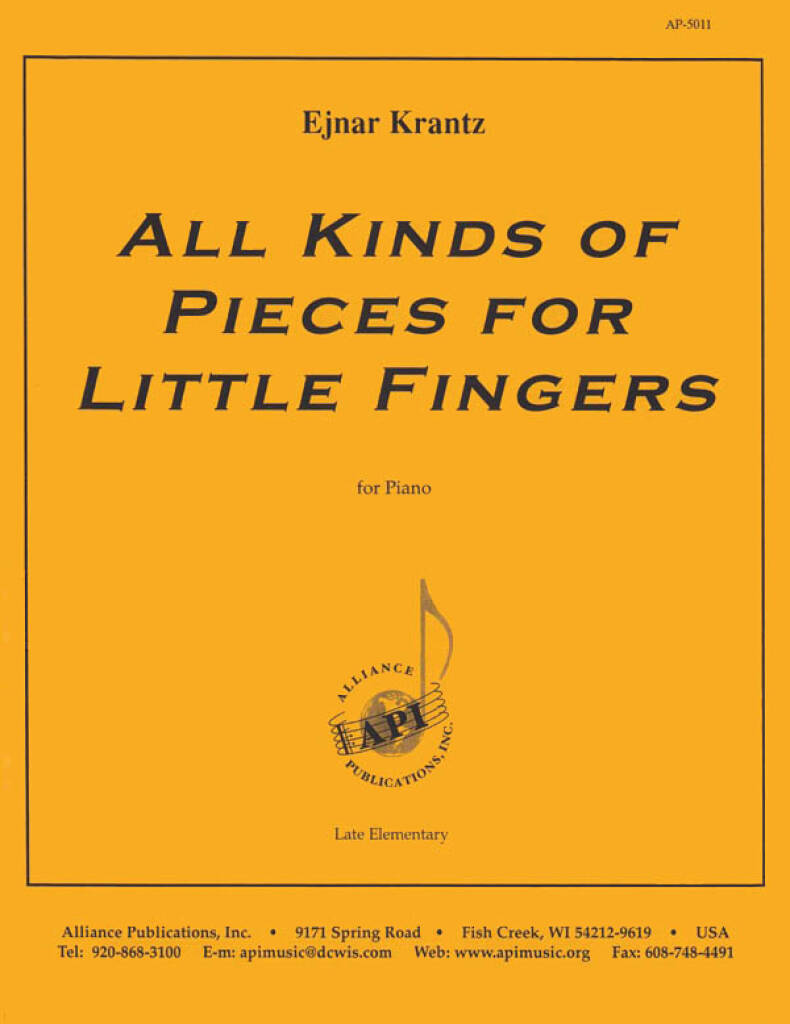 All Kinds of Pieces for Little Fingers