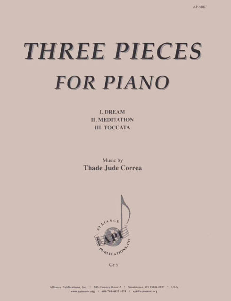 Three Pieces for Piano