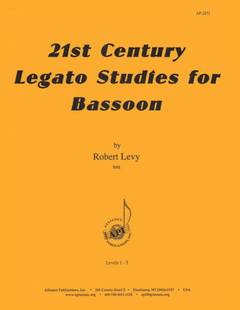 21st Century Legato Studies for Bassoon