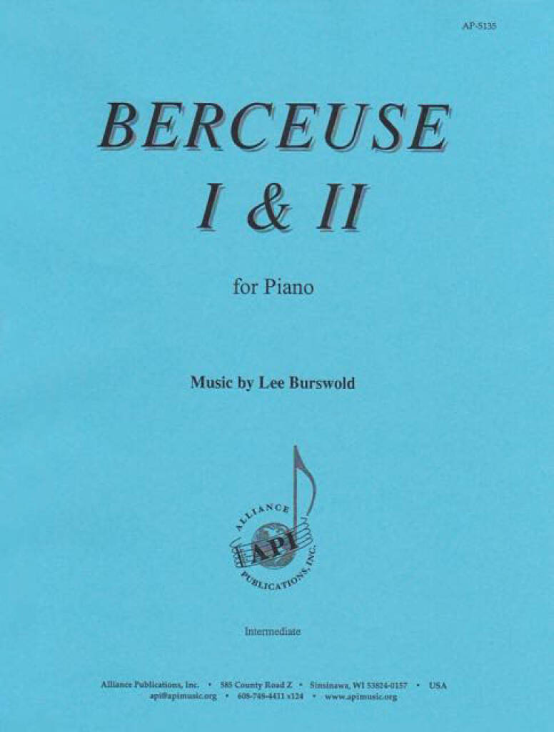 Berceuse I & II for Piano Solo