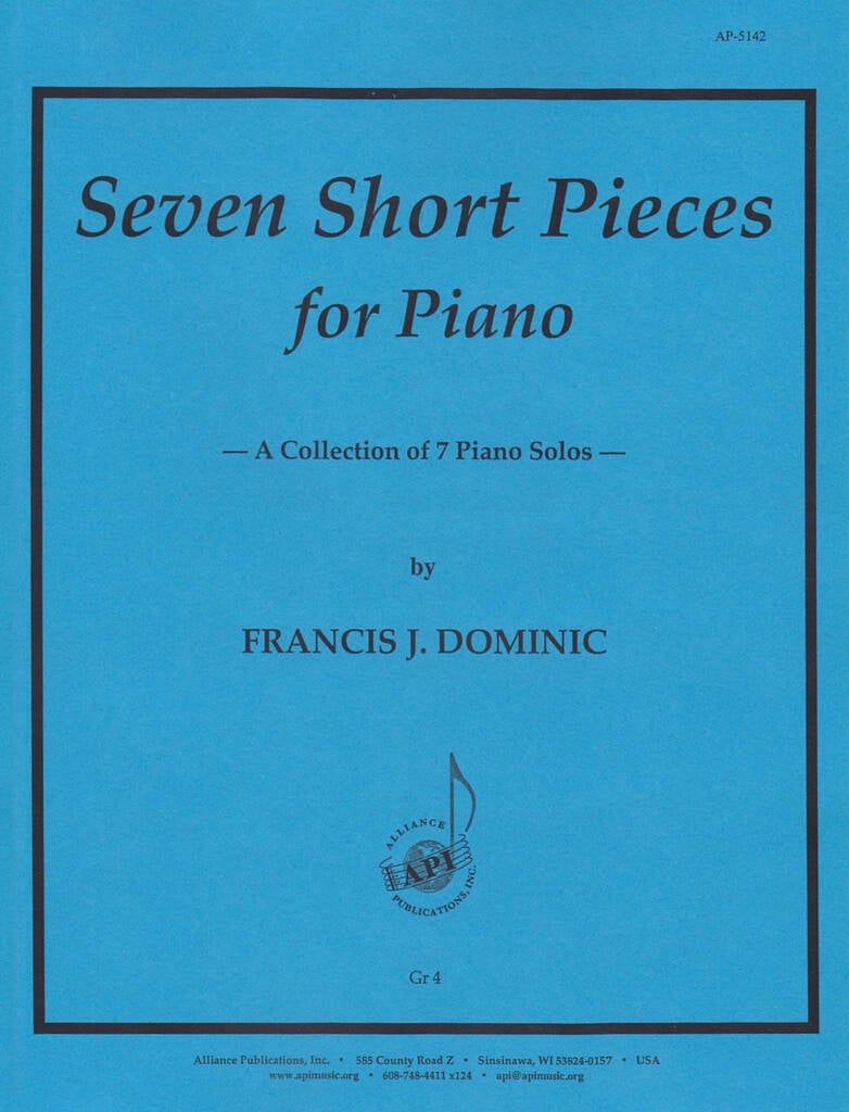 Seven Short Pieces for Piano