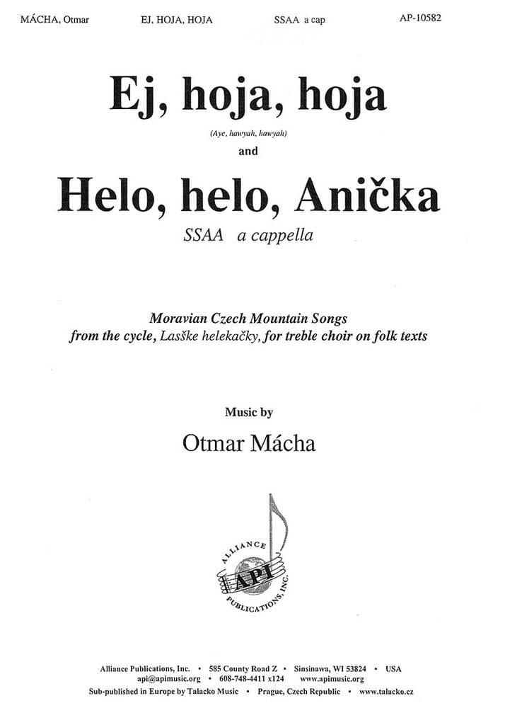 Ej, Hoja, Hoja & Helo, Helo, Anicka