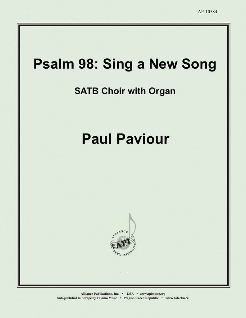 Psalm 98: Sing a New Song