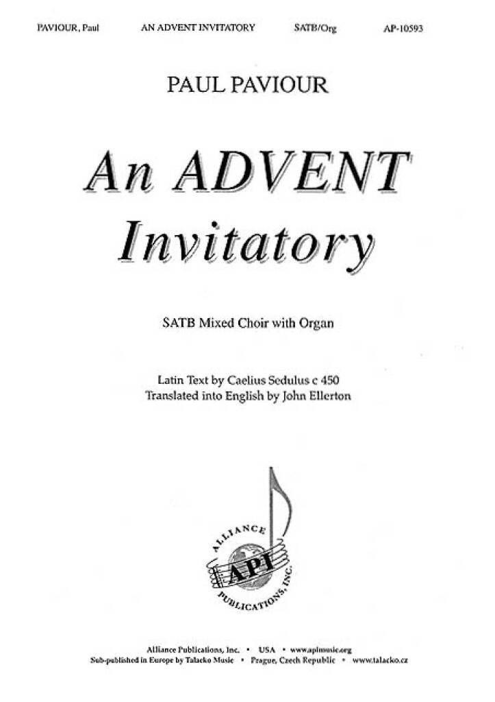 An Advent Invitatory