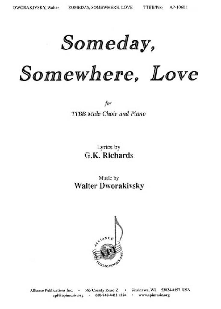 Someday, Somewhere, Love