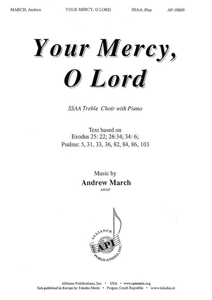 Your Mercy, O Lord