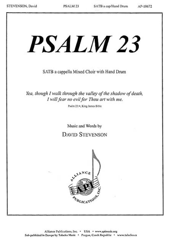 Psalm 23: Ya Tho I Walk Thru the Valley