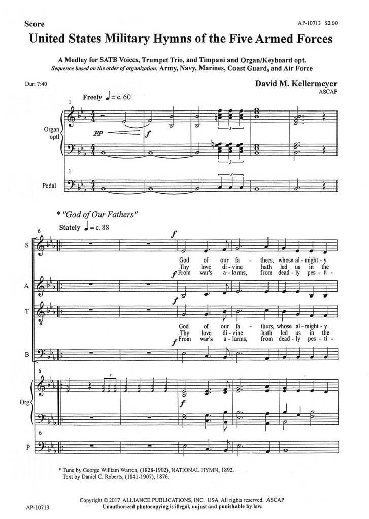 United States Military Hymns