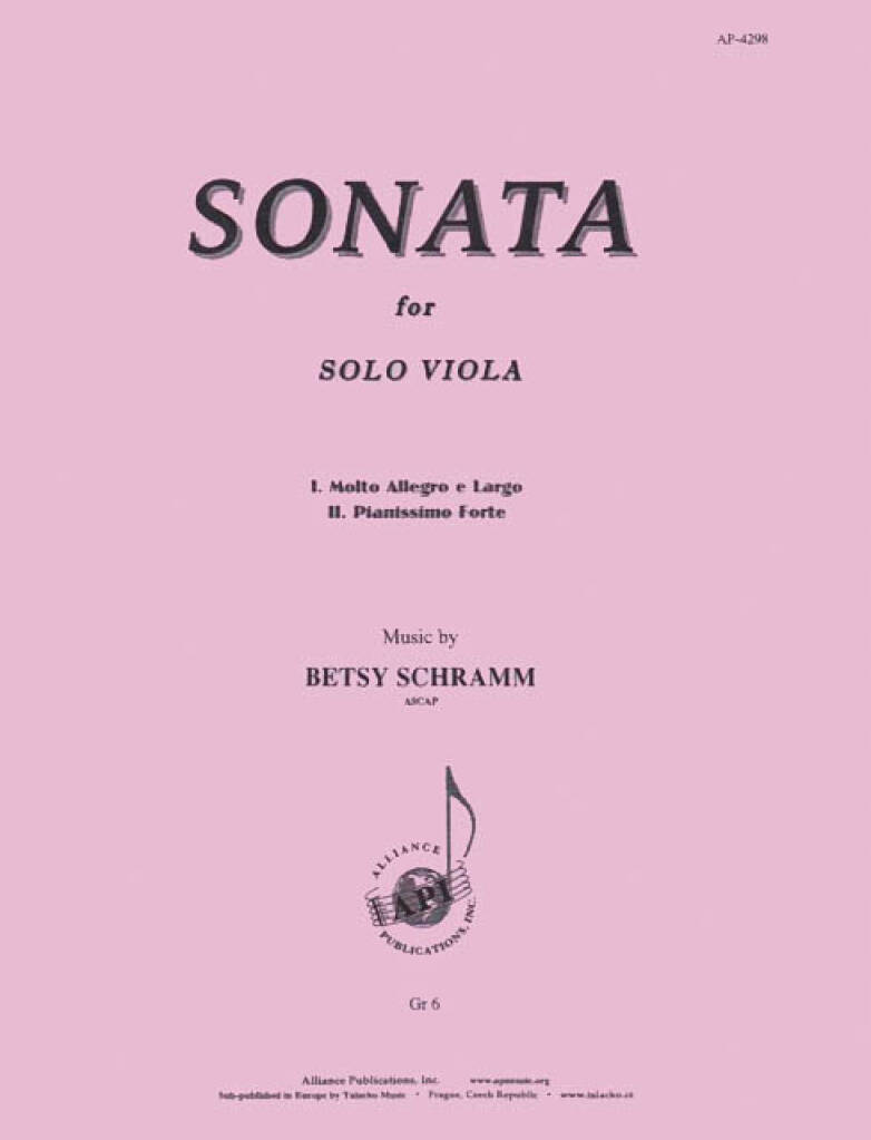 Sonata for Solo Viola