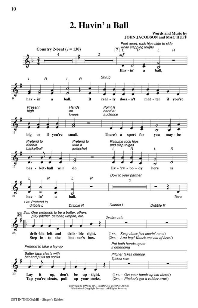 Get in the Game Musical