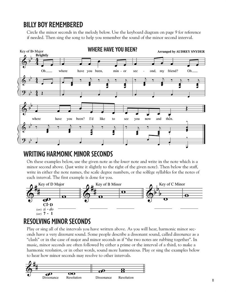 Thirty Days to Music Intervals