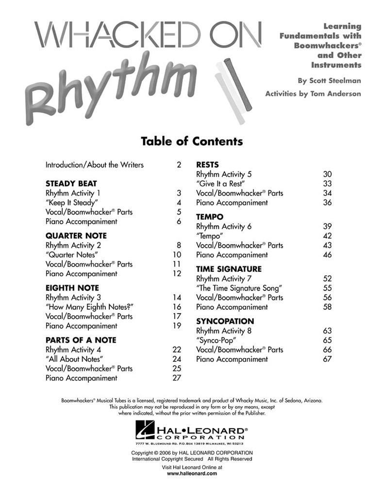 Whacked on Rhythm