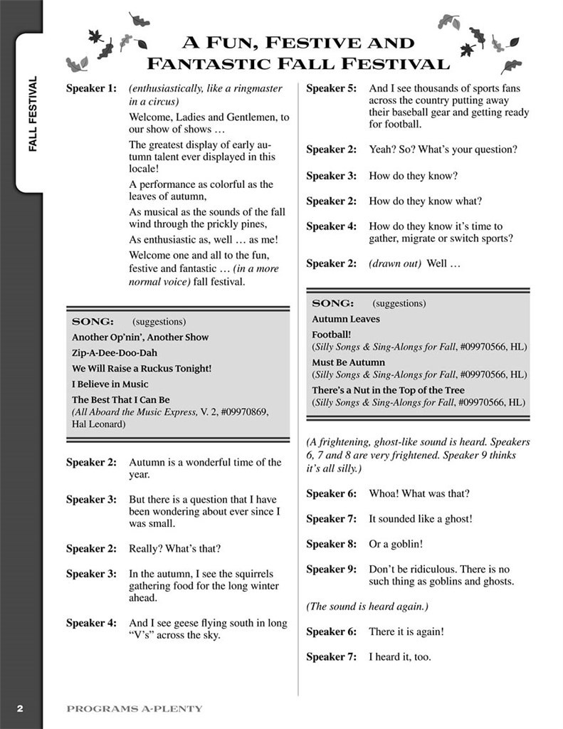 Programs A-Plenty