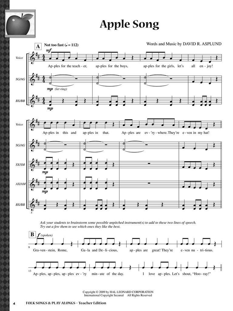 Folk Songs & Play-Alongs