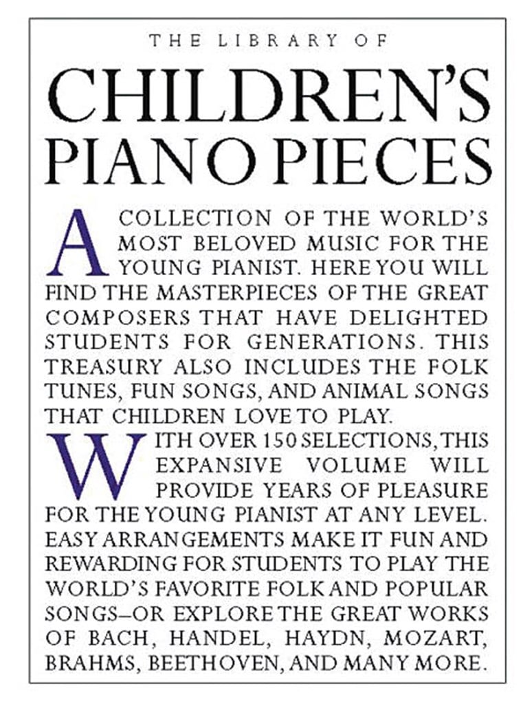 The Library of Children's Piano Pieces