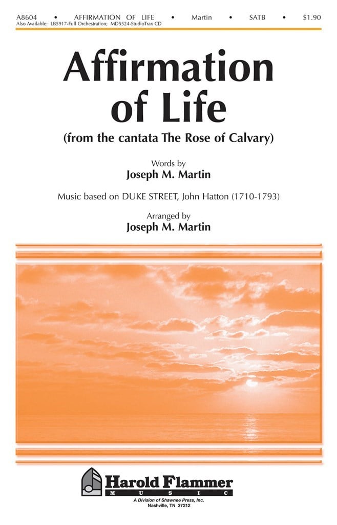 Affirmation of Life from Rose of Calvary