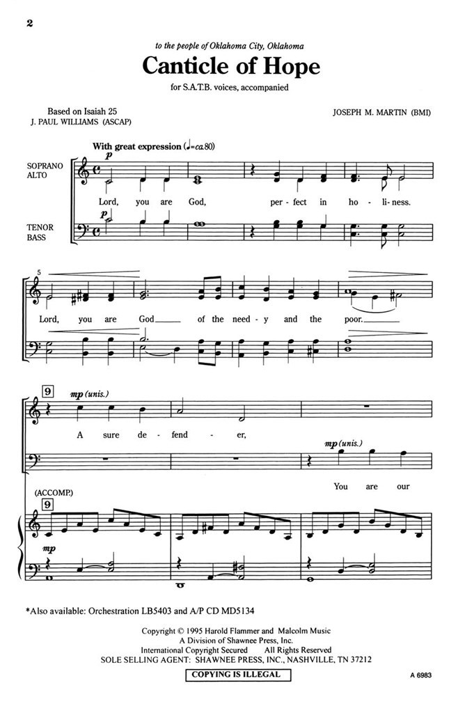 Canticle of Hope