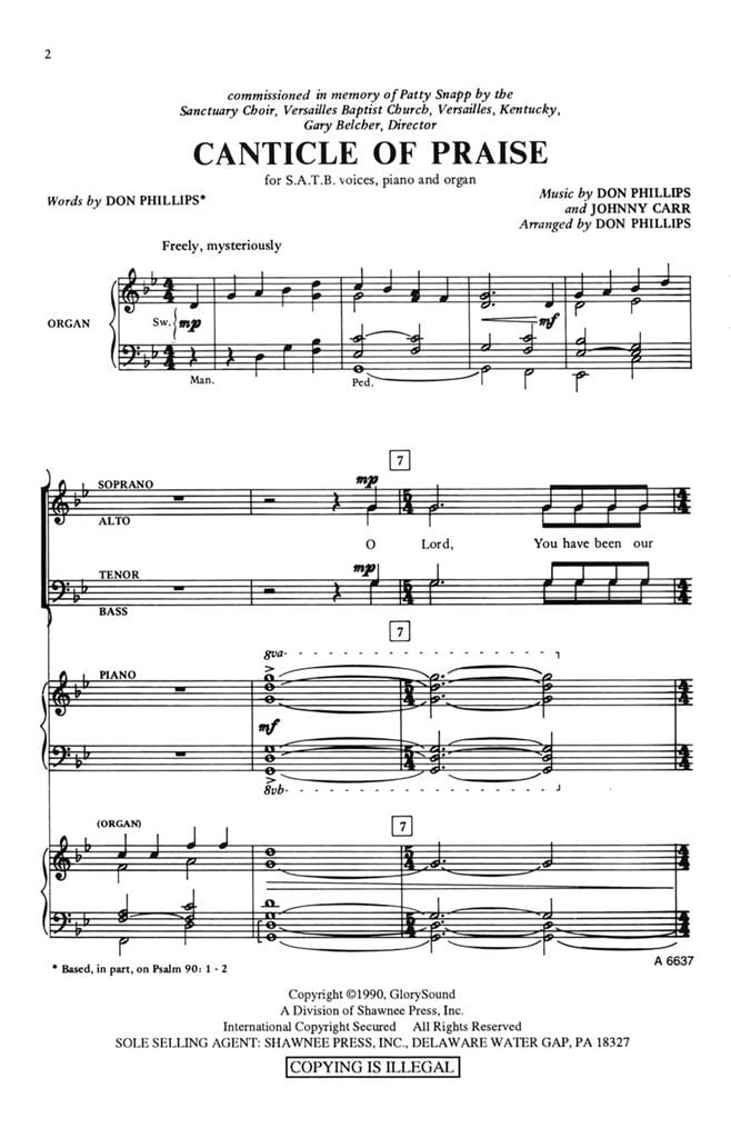 Canticle of Praise