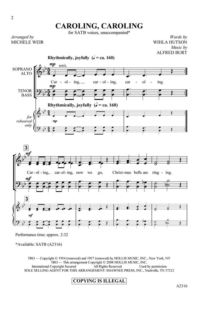 Caroling, Caroling
