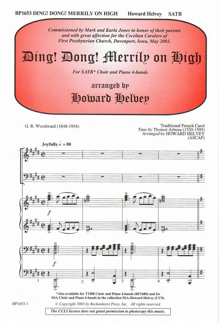 Ding Dong! Merrily on High