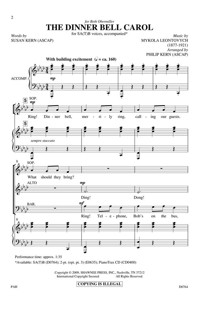 The Dinner Bell Carol