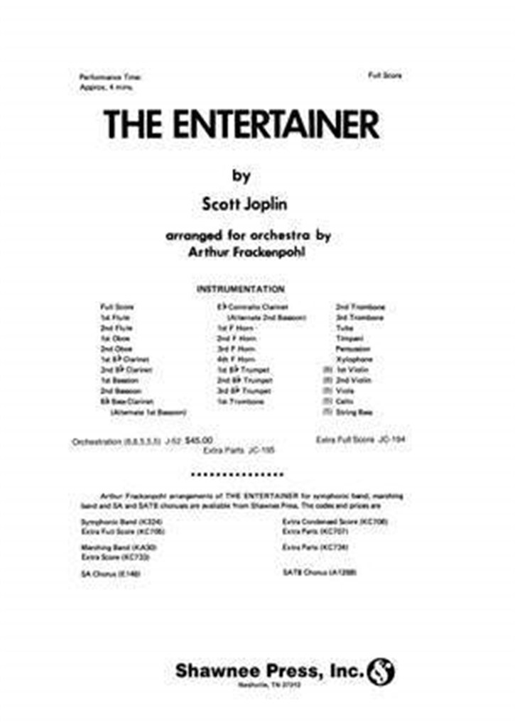Entertainers, The
