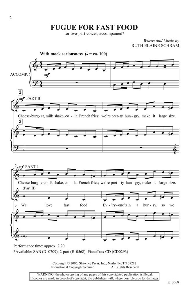 Fugue for Fast Food