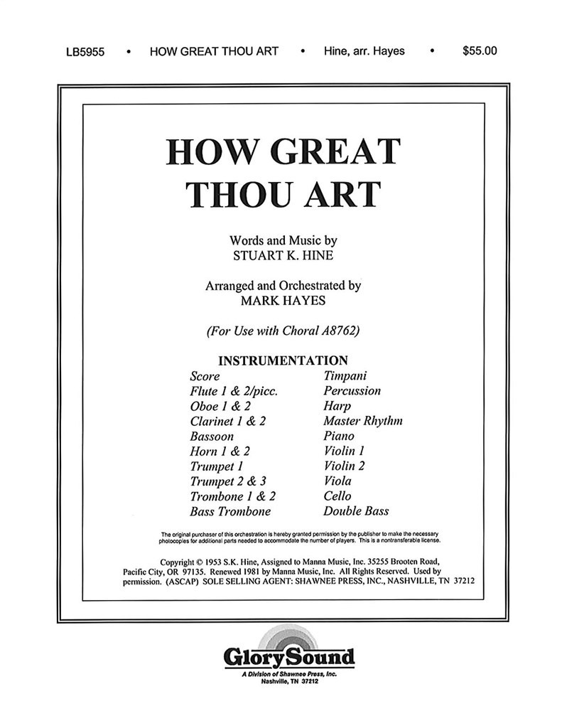 How Great Thou Art