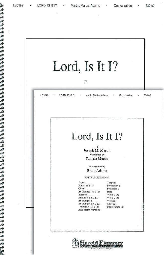 Lord, Is It I (from Song of the Shadows)