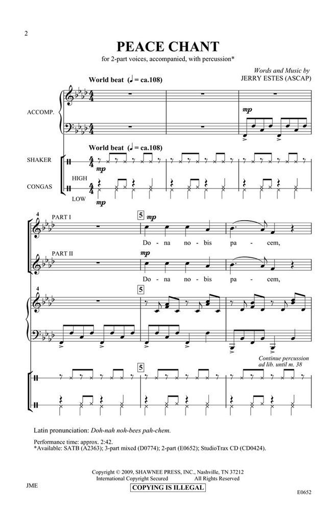 Peace Chant
