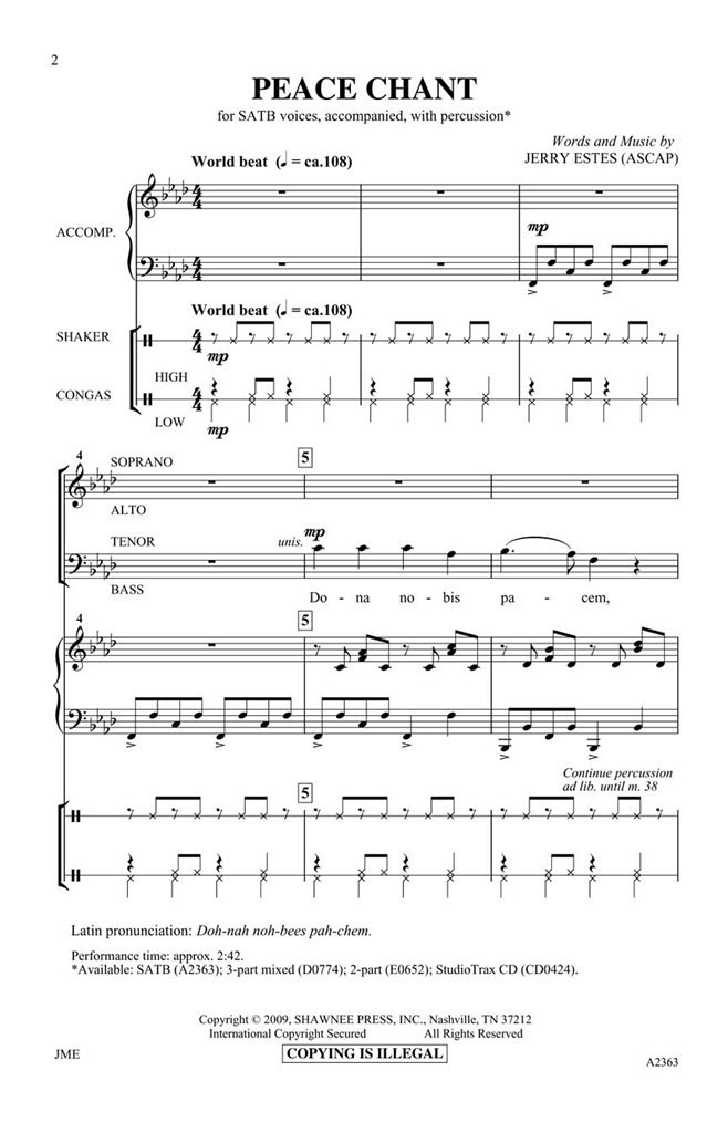 Peace Chant