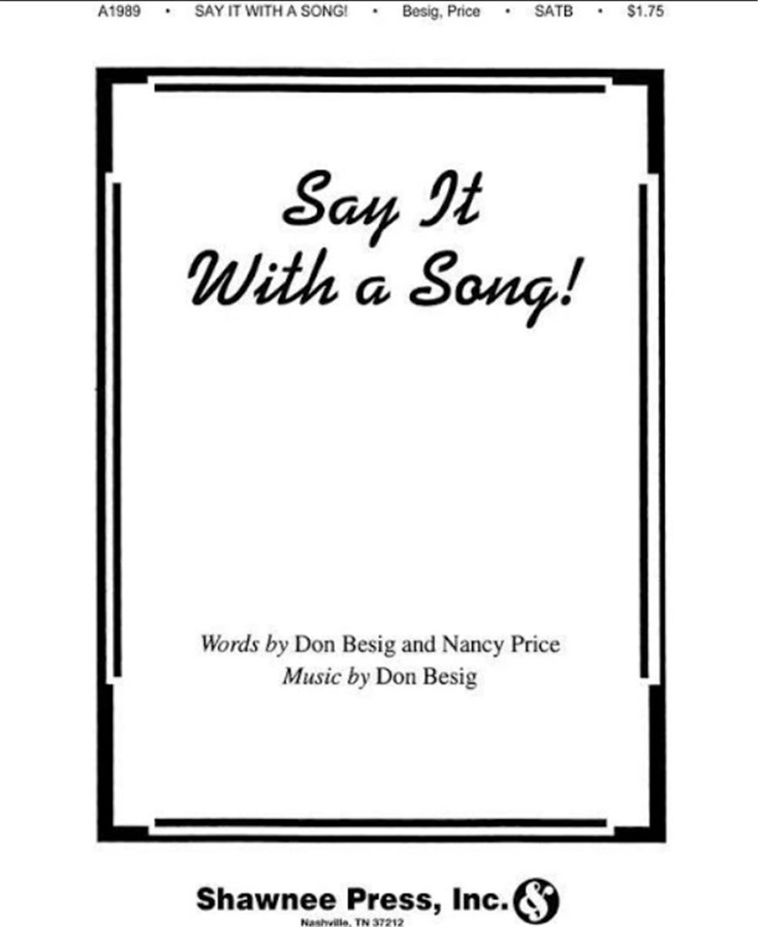 Say It With A Song!