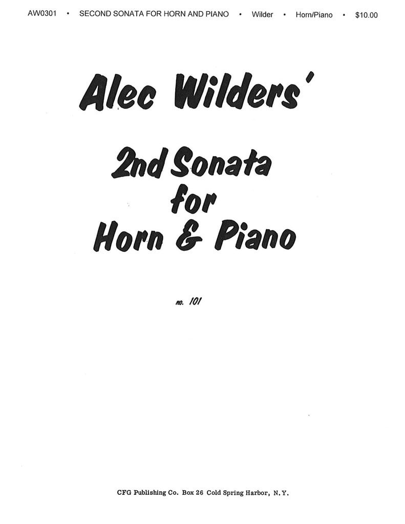 Sonata No. 2 for Horn and Piano