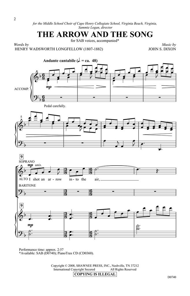 The Arrow and the Song