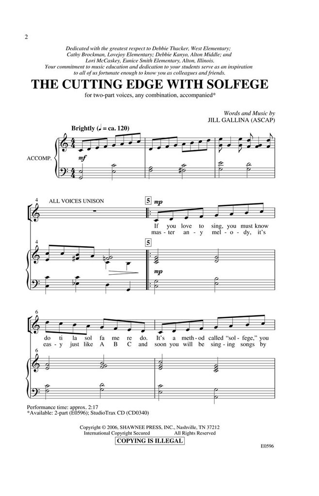 The Cutting Edge with Solfege