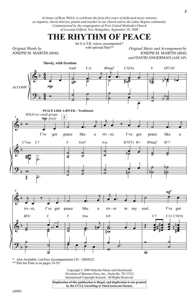The Rhythm of Peace