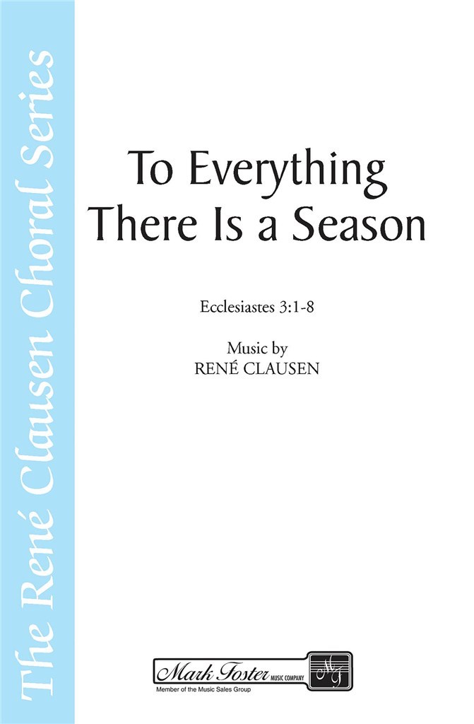 To Everything There Is a Season