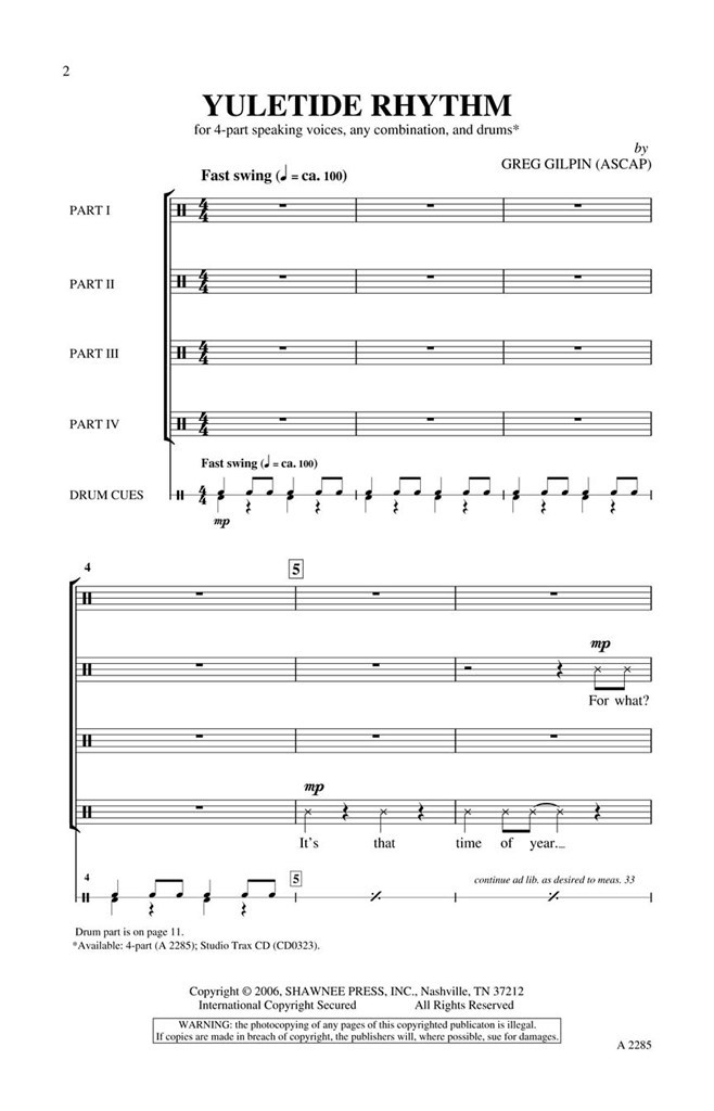 Yuletide Rhythm