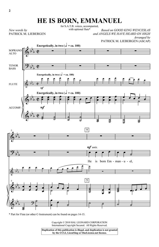 He Is Born, Emmanuel