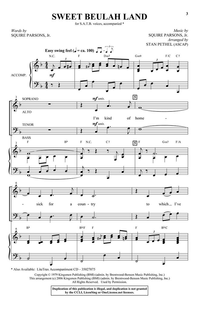 Sweet Beulah Land from Gospel Voices