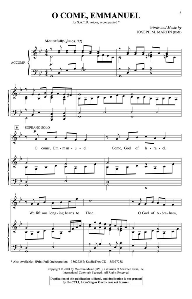 O Come, Emmanuel from The Voices of Christmas