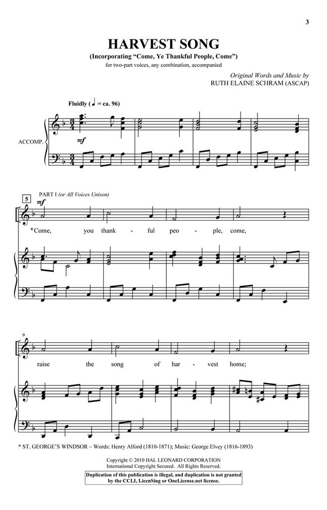 Harvest Song