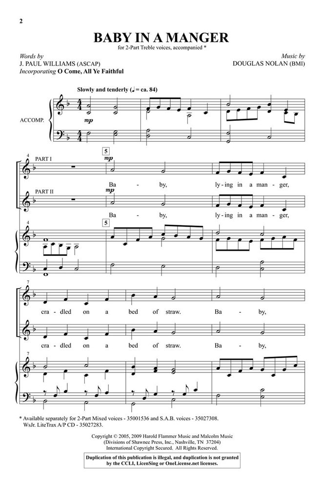 Baby in a Manger (from A Song Is Born)