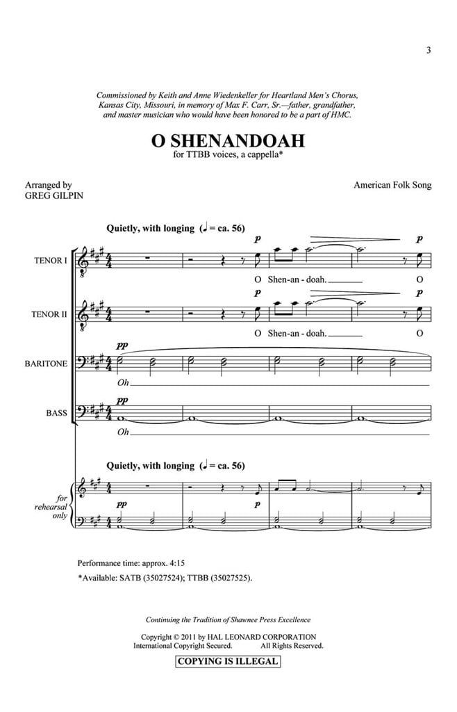 O Shenandoah