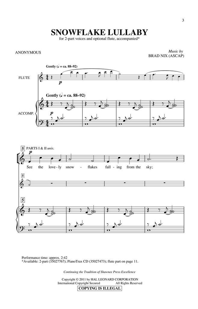 Snowflake Lullaby